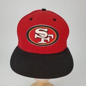 San Francisco 49ers New Era Fitted 7 1/4 Red Logo Baseball Hat Cap